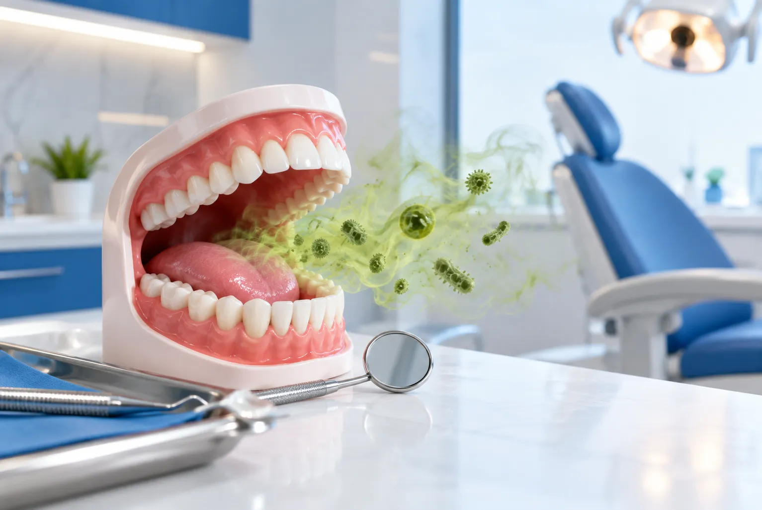 You have persistent bad breath